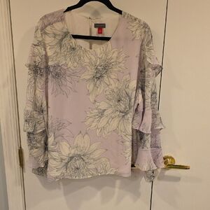 Vince Camuto Floral Blouse